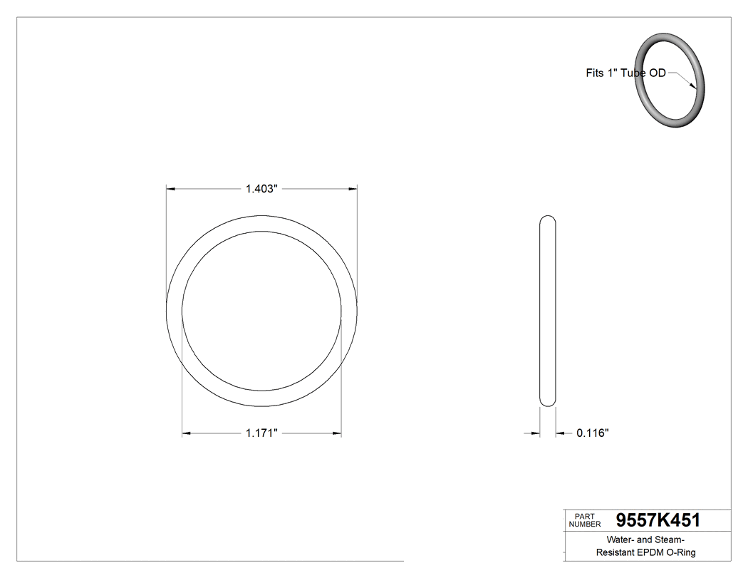 Technical drawing - 9557K451